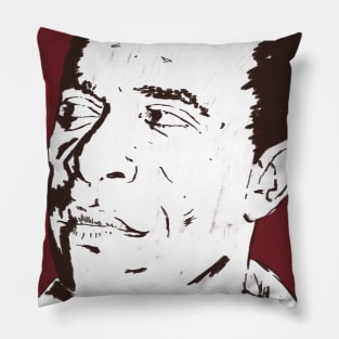 Frantz Fanon Painting Pillow