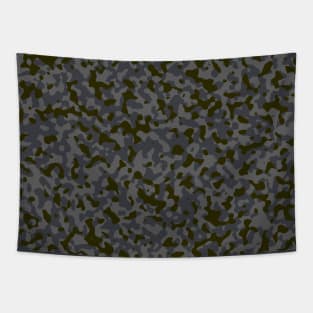 Gray, Green, Camo Colors, Camouflage, Pattern Tapestry