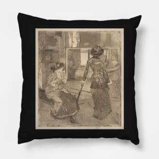 Mary Cassatt at the Louvre: The Etruscan Gallery Pillow