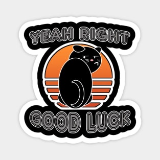 18 Good Luck Cat Magnet