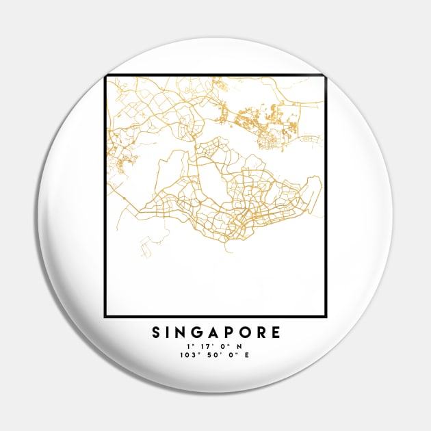 SINGAPORE CITY STREET MAP ART Pin by deificusArt