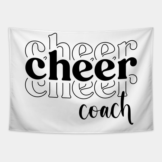 Cheer Coach Cheerleading Cheerleader Tapestry by fromherotozero