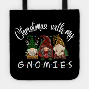 Christmas With My Gnomies Pajamas Tote