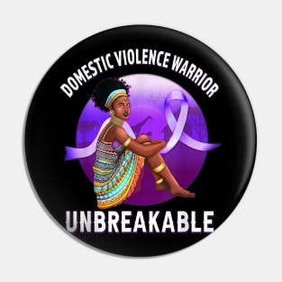 domestic violence warrior unbreakable Pin