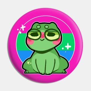 pride frog- Poly Variant Pin