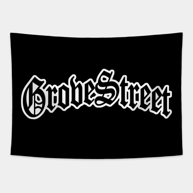 Grove Street Tapestry by Power Up Prints