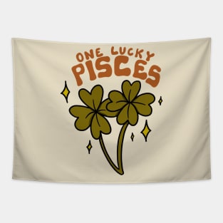 One Lucky Pisces Tapestry