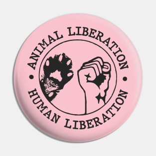 animal liberation human liberation Pin