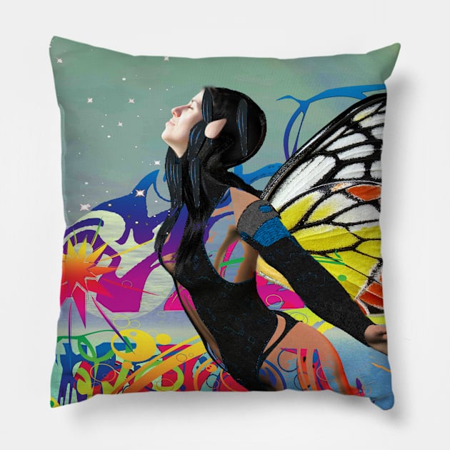 Magical Star Pillow by icarusismartdesigns