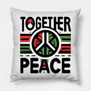 Together for Peace Pillow