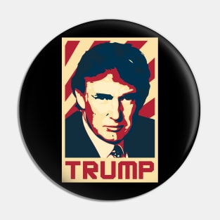 Donald Trump Retro Propaganda Pin