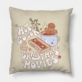 Hot Coco & Christmas Movies Pillow