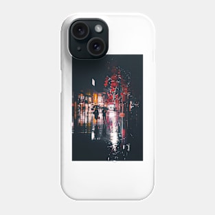 night rain Phone Case