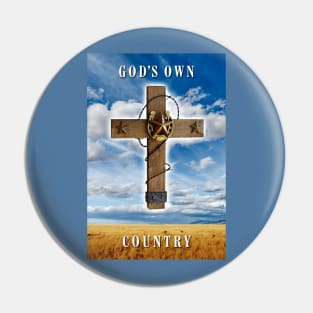 God’s Own Country Pin