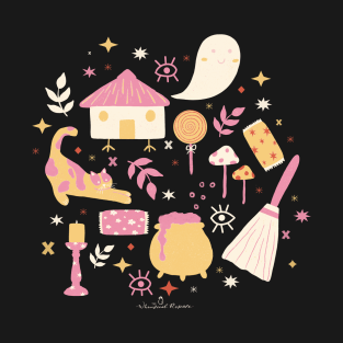 Magical Halloween | Sweet Pastel Palette T-Shirt