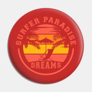 Surfer Paradise Pin