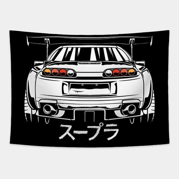 2JZ Supra Tapestry by Dailygrind