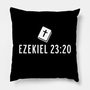 EZEKIEL 23:20 Pillow