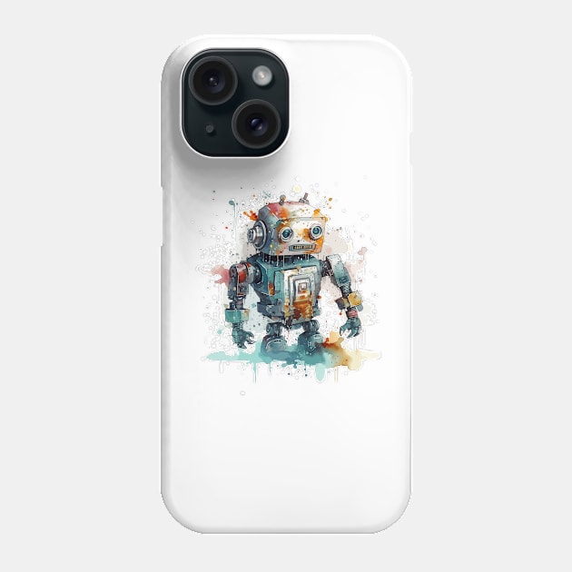 Robot1U Phone Case by vospot