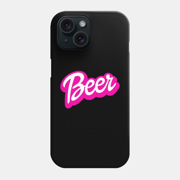 Barbie Beer Parody Phone Case by Vault Emporium