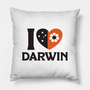 I love Darwin, Australia Pillow