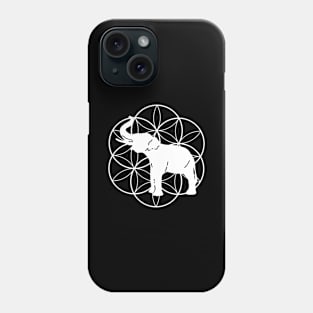 Funny Elephant Geometry T-shirt Phone Case