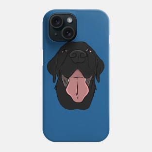 Happy Black Lab Phone Case