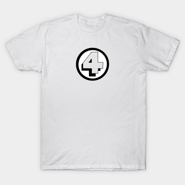 Fantastic Four Logo Art Fantastic Four T Shirt Teepublic