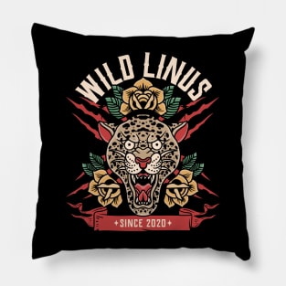 Screaming Tiger Pillow