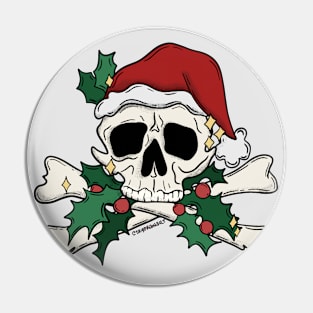 Holly Jolly Roger Pin