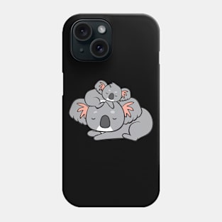 Koala - with baby Phone Case