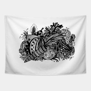 Vegetables Aussie Tangle Tapestry