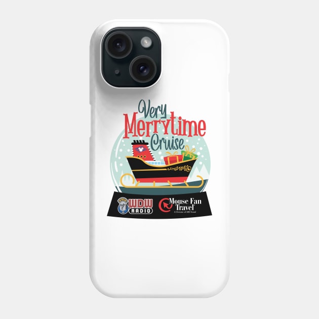 WDW Radio Very Merrytime Cruise Logo Phone Case by wdwradio