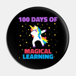 100 Days Of Magical Learning Pin