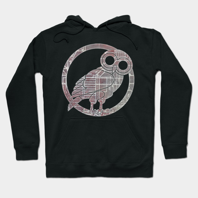 hoodie with owl logo