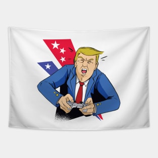 President Trump Gamer Tapestry