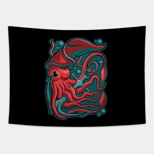 Squid Tapestry