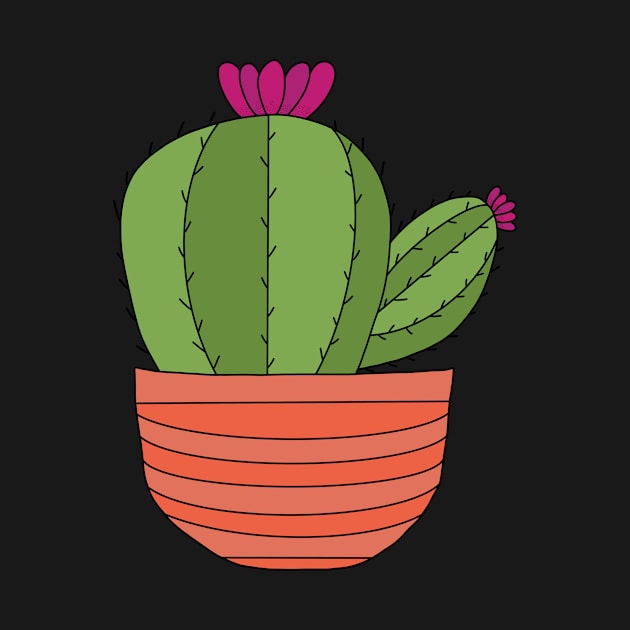 Cute Cactus Design #40: Big And Sideways Cactus by DreamCactus