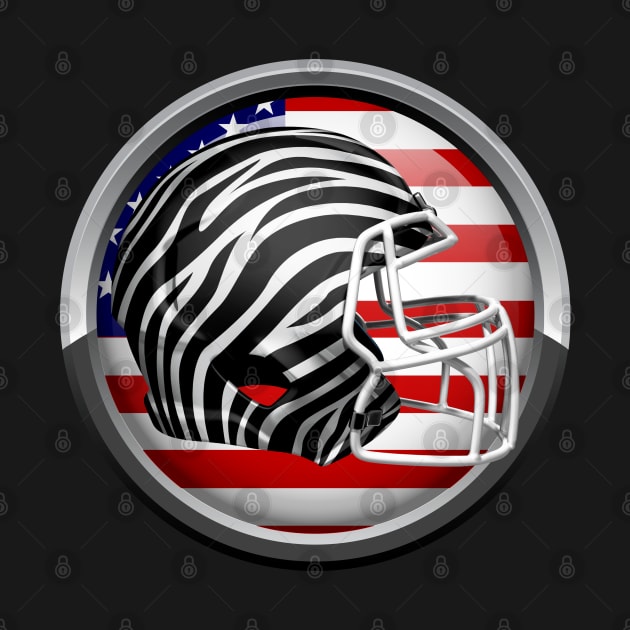 American Football Zebra by CTSports