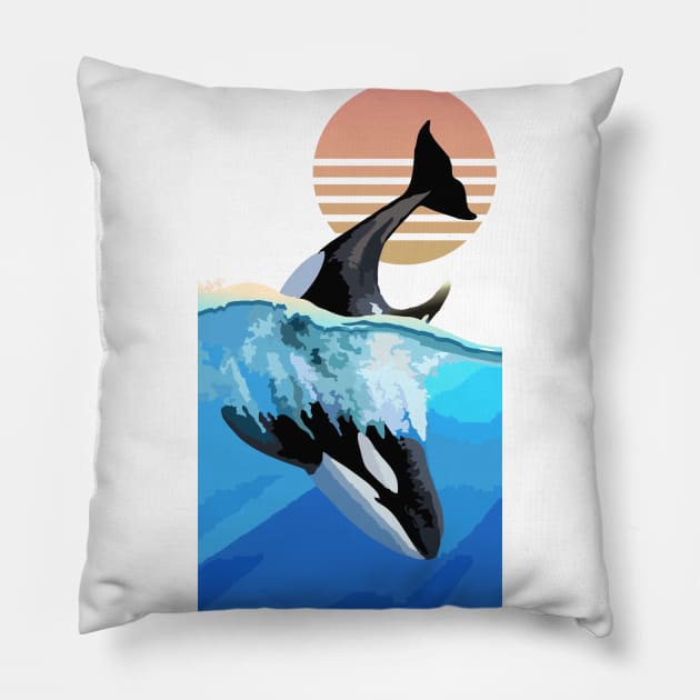 The Whale Pillow by pilipsjanuariusDesign