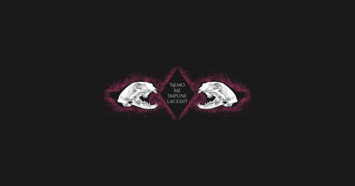 Nemo Me Impune Lacessit Resist And Persist Sticker TeePublic