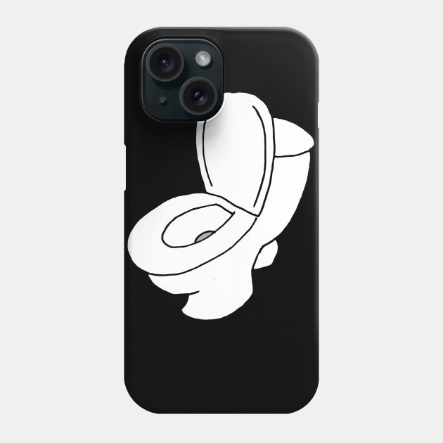 Toilet Phone Case by lucamendieta