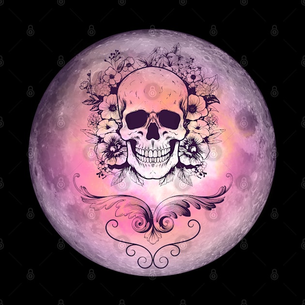 Skull Moon by Mazzlo Shop