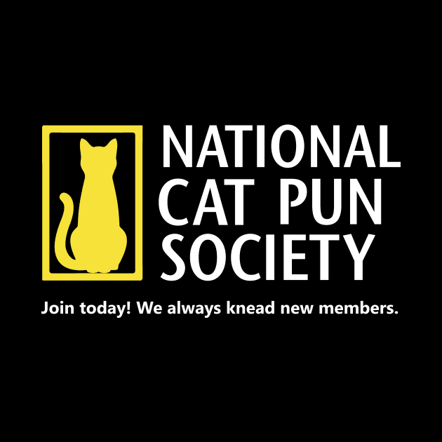 National Cat Pun Society by JohnnyBoyOutfitters