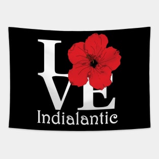 LOVE Indialantic Florida Tapestry