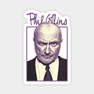 Phil Collins Genesis 1970s Magnet