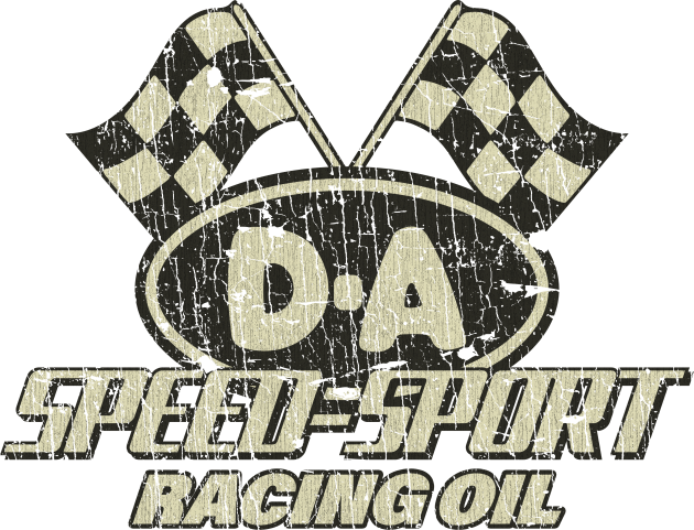 D-A Speed Sport Racing Oil 1961 Kids T-Shirt by JCD666