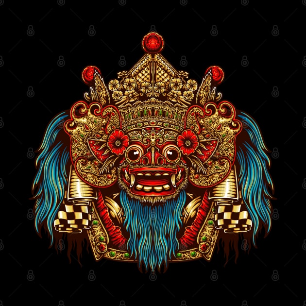 Barong Mask by drewbacca