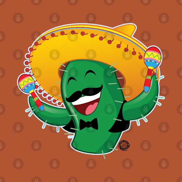 Cinco de Mayo Cactus by Goin Ape Studios