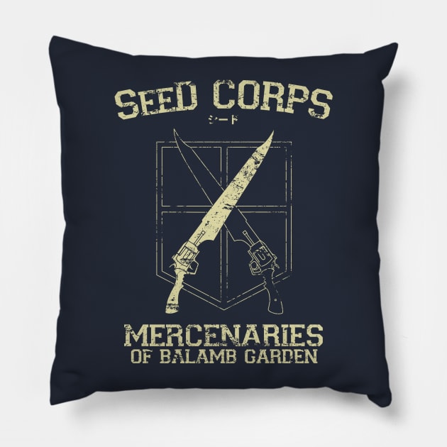 SeeD Corps Pillow by alecxps